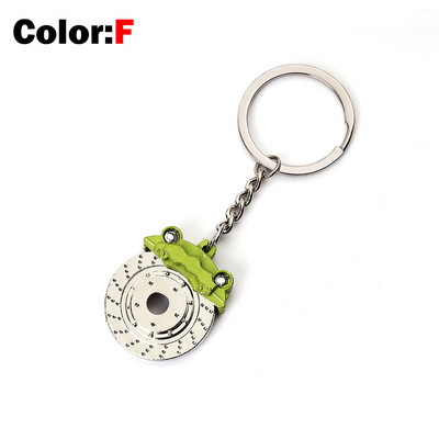 Uus piduriketta ratta sadul metallist võtmehoidja auto modifikatsiooni ketaspiduri vöökoht võtmehoidja nipsasjake ripats auto võtme pandla kingitused