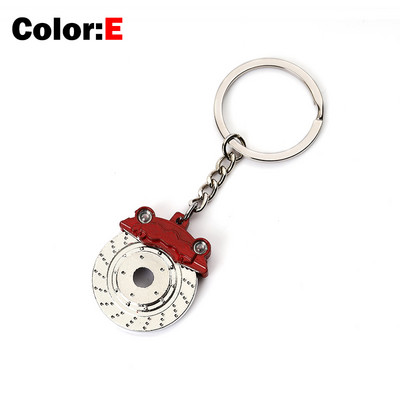 Uus piduriketta ratta sadul metallist võtmehoidja auto modifikatsiooni ketaspiduri vöökoht võtmehoidja nipsasjake ripats auto võtme pandla kingitused