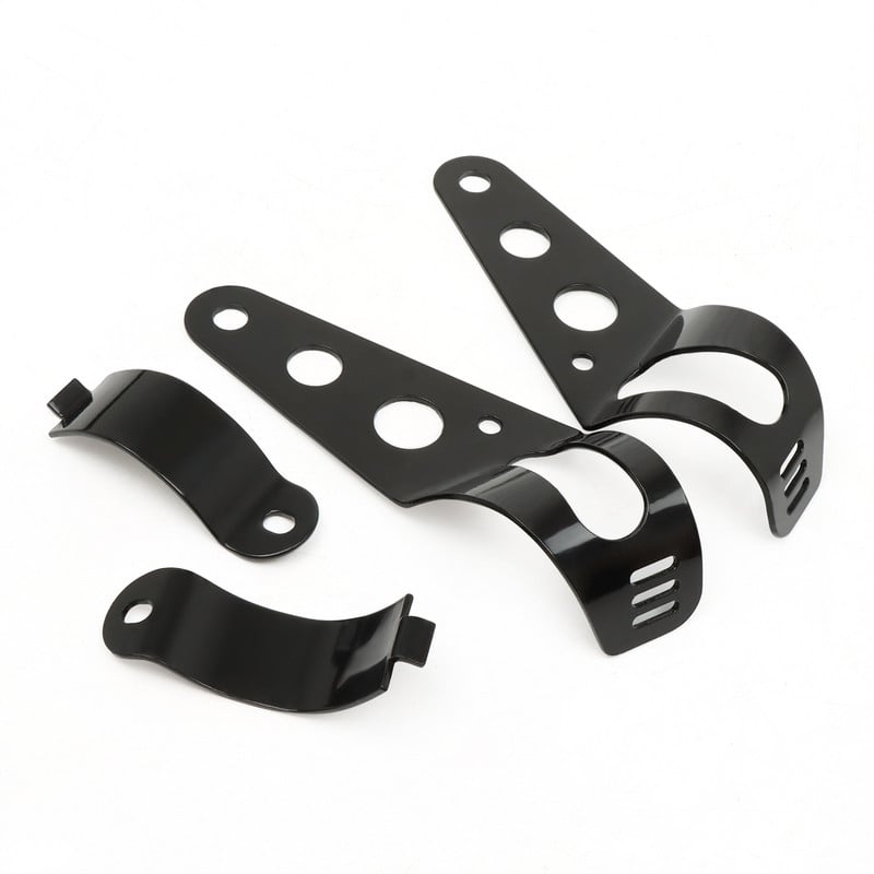 Βάση στήριξης προβολέων Universal μοτοσυκλέτας για Honda Kawasaki Bobber Racer KZ1000 1100 KZ550 KZ650 26mm-37mm Fork Tube