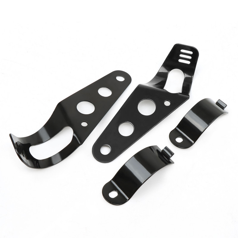 Βάση στήριξης προβολέων Universal μοτοσυκλέτας για Honda Kawasaki Bobber Racer KZ1000 1100 KZ550 KZ650 26mm-37mm Fork Tube