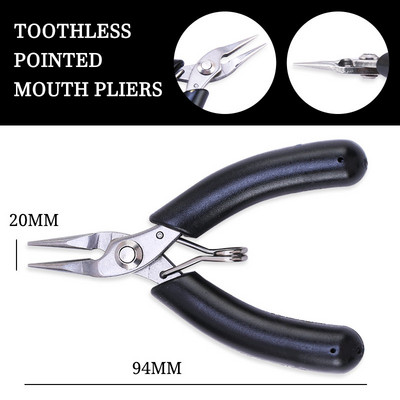 5 stiili roostevabast terasest tangid ehete valmistamise tööriistad traadilõikur tangid isetegemiseks ehete parandamiseks traadi mähkimistarvikud Käsitöö