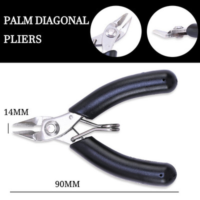 5 stiili roostevabast terasest tangid ehete valmistamise tööriistad traadilõikur tangid isetegemiseks ehete parandamiseks traadi mähkimistarvikud Käsitöö