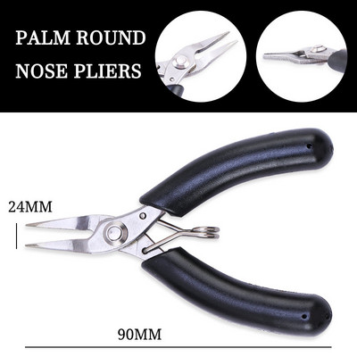 5 stiili roostevabast terasest tangid ehete valmistamise tööriistad traadilõikur tangid isetegemiseks ehete parandamiseks traadi mähkimistarvikud Käsitöö