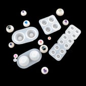 Kuum müük DIY silmavaigust vorminukk Bjd silmamuna vorm epoksü silikoonvorm ehete valmistamise tööriistad käsitöö