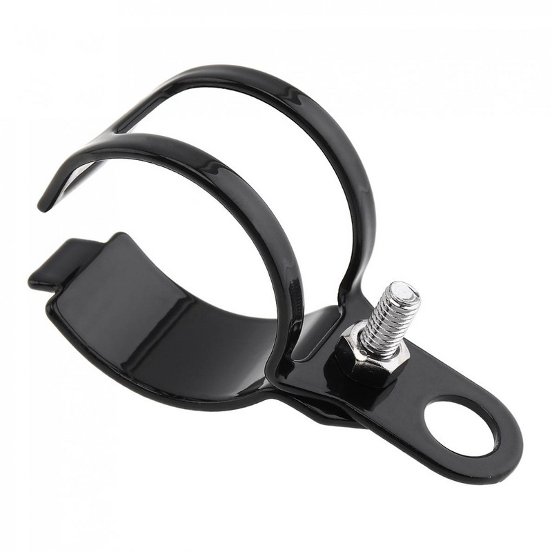 Täiesti uus 2tk mootorratta kinnitus suunatule klambri vilkuri kronsteini vilkuri indikaatorid hoidiku kahvli kinnitusklamber ATV / rolleri jaoks