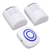 Alertă de intrare cu senzor de mișcare 38 de melodii cu 2 senzori și 1 receptor pentru acasă pentru birou pentru magazin