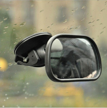 2 в 1 Детски монитор Бебешко огледало за обратно виждане Огледало за наблюдение на бебета в колата Задна седалка на автомобила Детско огледало за безопасност Лесен монтаж