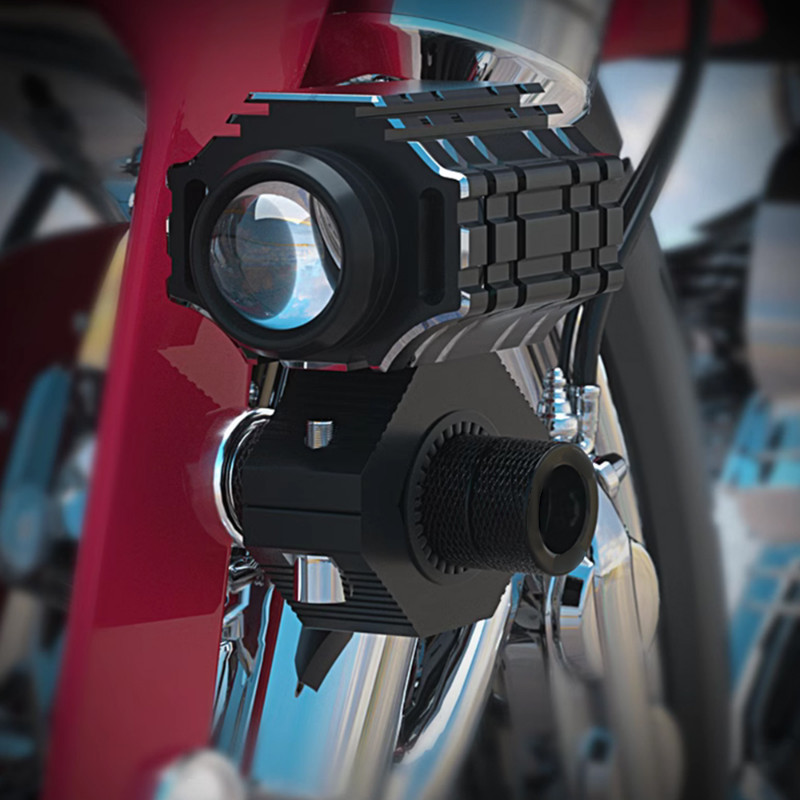 Mootorratta LED-esilaternate udutulede kinnitusklamber, reguleeritav poritiiba kronstein, posti tugialus M8 M6 esitulede kinnitusalus