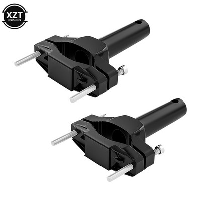 2 buc. Suport pentru oglindă motocicletă Suport pentru oglindă pentru oglindă pentru motocicletă Suport pentru oglindă retrovizoare Bara de protecție Suport pentru faruri modificată Bază LED