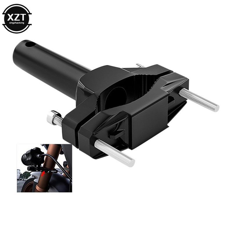 2 buc. Suport pentru oglindă motocicletă Suport pentru oglindă pentru oglindă pentru motocicletă Suport pentru oglindă retrovizoare Bara de protecție Suport pentru faruri modificată Bază LED