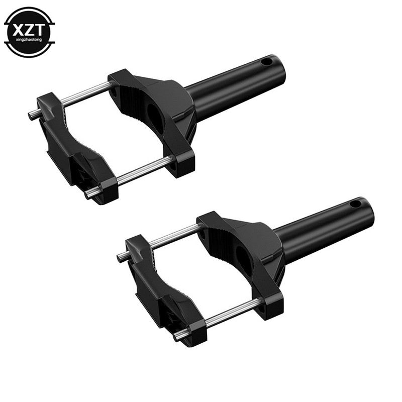 2 buc. Suport pentru oglindă motocicletă Suport pentru oglindă pentru oglindă pentru motocicletă Suport pentru oglindă retrovizoare Bara de protecție Suport pentru faruri modificată Bază LED