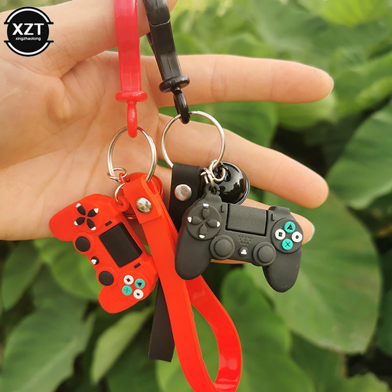 Loomingulise mängu käepidemega auto võtmehoidja simulatsiooni juhtkangi mudel võtmehoidja rõnga ripatsiga auto võtmehoidja paari nipsasjake kingitus