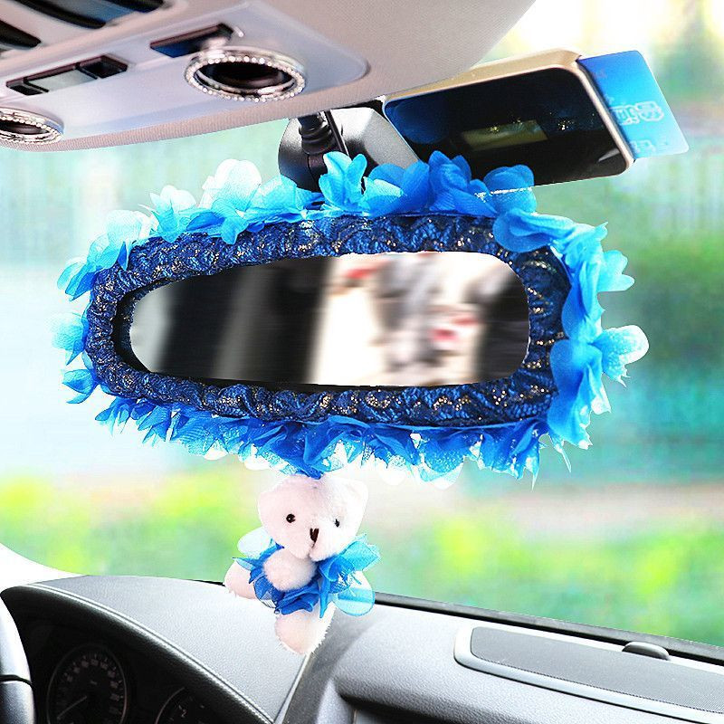 Moodne pits kroonlehed Autode tahavaatepeegli kate Autode tahavaatepeegli kaunistus Autode sisemuse tahavaatepeegel