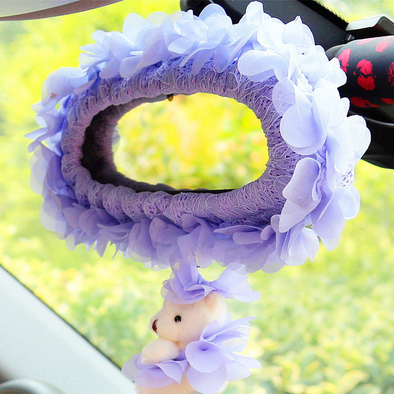 Moodne pits kroonlehed Autode tahavaatepeegli kate Autode tahavaatepeegli kaunistus Autode sisemuse tahavaatepeegel