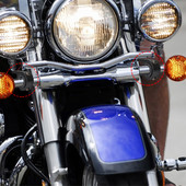 22 mm-es CNC motorkerékpár LED-es fényszóró bilincsek konzolok csőbilincs rögzítő készlet motorkerékpár spotlámpák ködlámpa tartó motor tartozékok