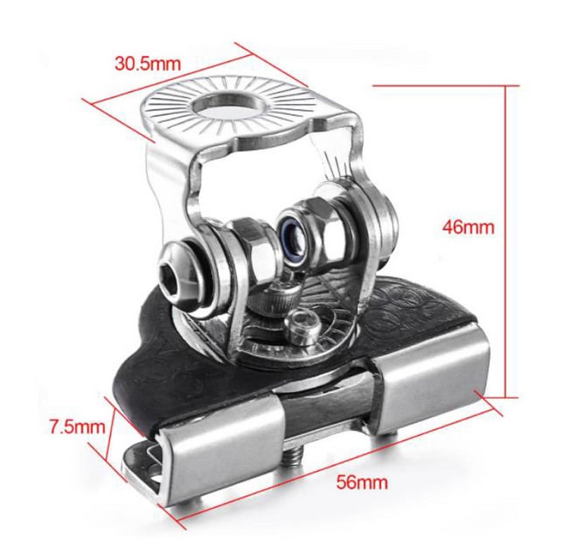 1 ΖΕΥΓΟΣ Στήριγμα στερέωσης κουκούλας κινητήρα αυτοκινήτου Led Light Κάλυμμα αυτόματου καπό Κλιπ Σφιγκτήρας βάσης λαμπτήρων πυλώνα Χωρίς διάτρηση SUV 4WD 4X4