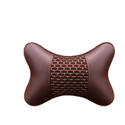 Autós nyakpárnák mindkét oldalon Pu bőr 1db csomag fejtámla fejfájdalomcsillapító töltetű szálas univerzális autós párna