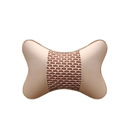 Autós nyakpárnák mindkét oldalon Pu bőr 1db csomag fejtámla fejfájdalomcsillapító töltetű szálas univerzális autós párna