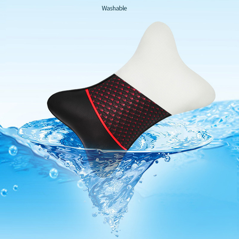 Autós nyakpárnák mindkét oldalon Pu bőr 1db csomag fejtámla fejfájdalomcsillapító töltetű szálas univerzális autós párna