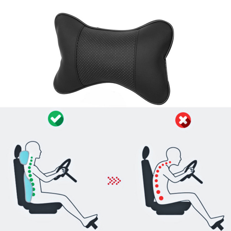 Autoistmed kaelapadi hingav automaatne pea kaelatugi padi Relax kaelatugi emakakaela peatoe mugav pehme auto padi