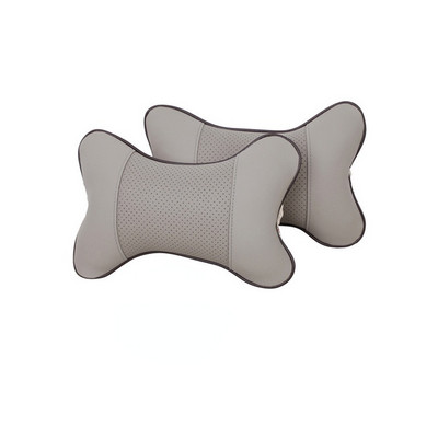 1 tk auto kaelapadjad Pu-nahast peatoe kaitse, must/punane universaalne peatoe seljatoe padi, mis sobib kõikidele sõidukitele