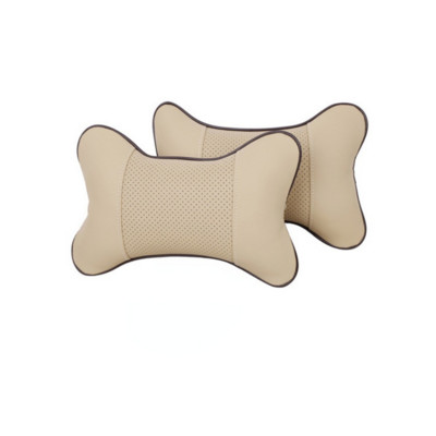 1 tk auto kaelapadjad Pu-nahast peatoe kaitse, must/punane universaalne peatoe seljatoe padi, mis sobib kõikidele sõidukitele