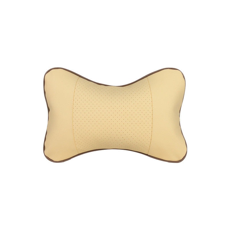 1 tk auto kaelapadjad Pu-nahast peatoe kaitse, must/punane universaalne peatoe seljatoe padi, mis sobib kõikidele sõidukitele