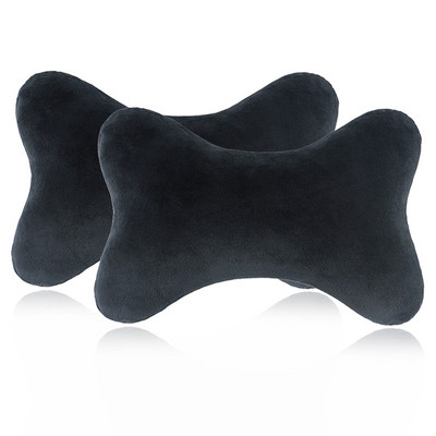 Auto kaela-peatoe padi mäluvahuga autoistme kaelapadi hingav kristallist sametist pea- ja kaelatugi unepadja jaoks