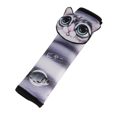 Slatki pas, mačka Naslon za glavu automobila Zanimljiv auto Jastuk za vrat Sigurnosni pojas Navlaka za rame Muškarci Žene Djevojke Dodaci za automobil