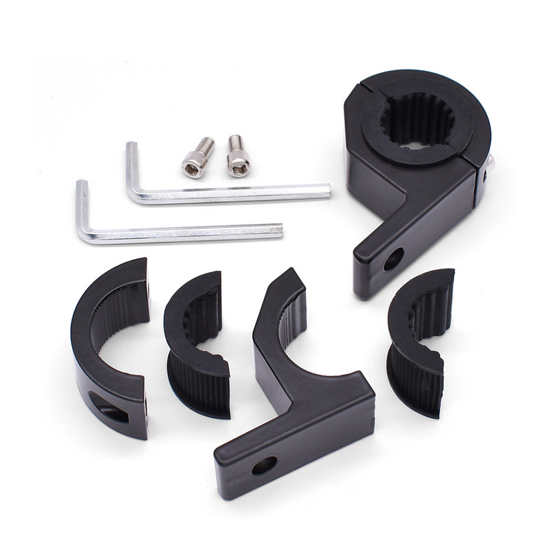 Pentru Honda PCX 125 150 KAWASAKI Versys 650 KLZ1000 Z400 Suporturi de cleme pentru faruri cu LED-uri pentru motociclete Kit de montare cu cleme pentru tub pentru reflectoare