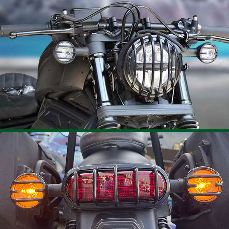 Nou 2023 pentru Honda CMX 500 300 1100 ABS Rebel Negru Mat Semnalizator far spate Capac grătar CMX 300/250 500 2020 -2022