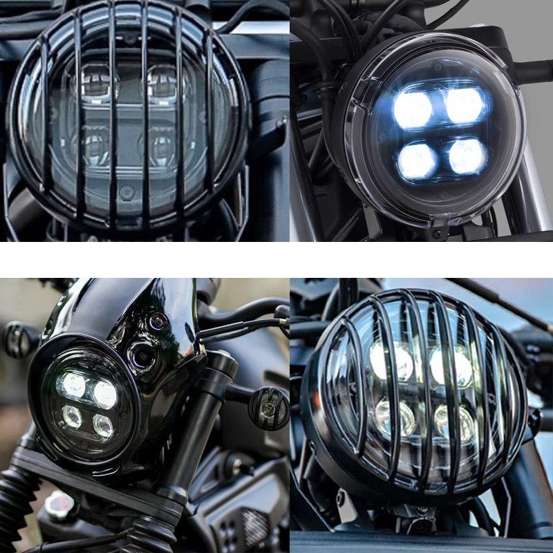 Nou 2023 pentru Honda CMX 500 300 1100 ABS Rebel Negru Mat Semnalizator far spate Capac grătar CMX 300/250 500 2020 -2022