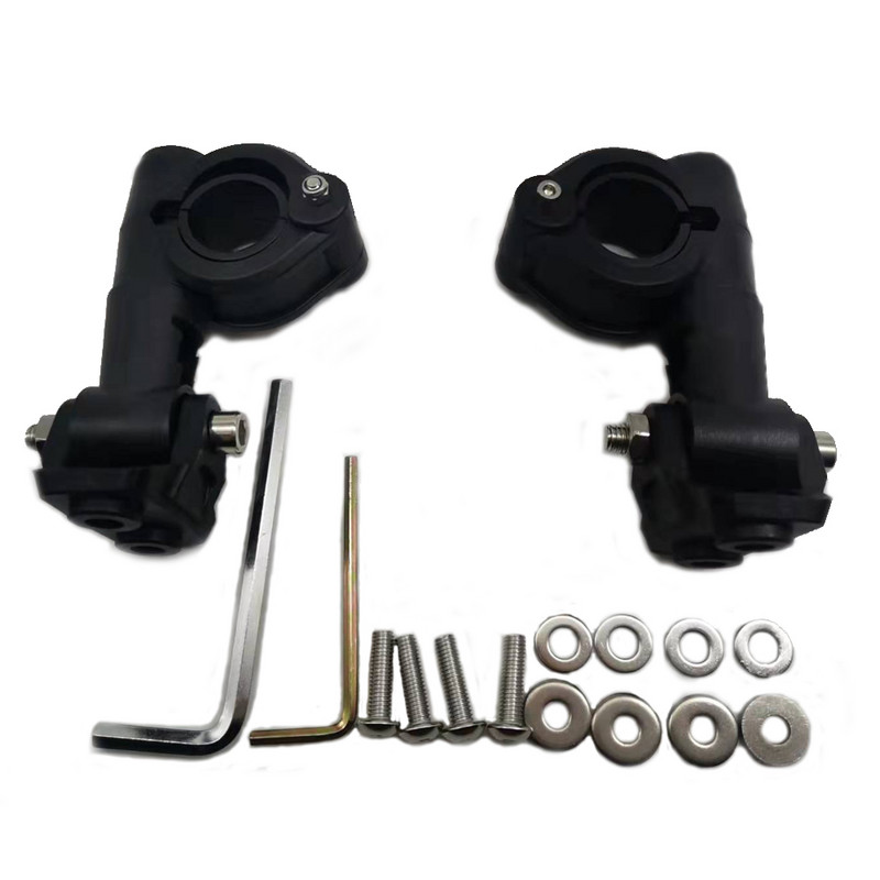 BMW R1200GS jaoks universaalsete mootorrataste mootoritarvikute jaoks LED-lisatulede kronstein udutulelaterna tugi