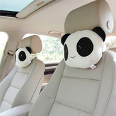 1 buc/ 2 buc pernă pentru gât mașină cu desene animate drăguț panda tetiera suport pentru gât pernă pentru cap tetiera os pentru scaun Accesorii auto