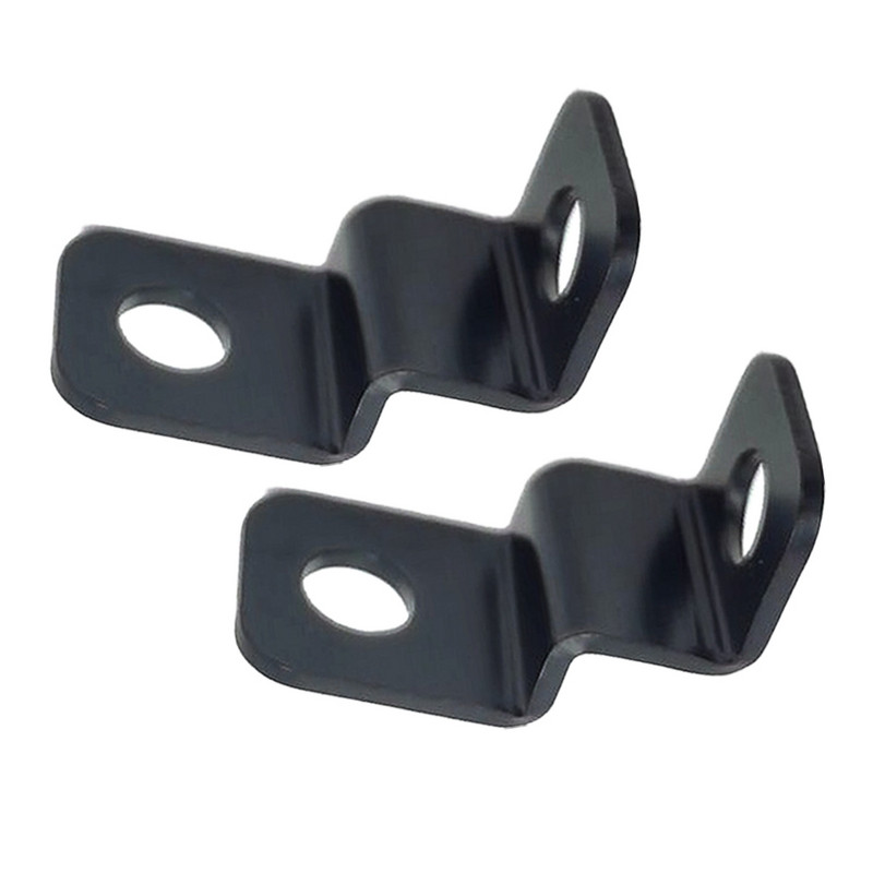 2tk Mootorratta kinnitusklamber LED suunatulede hoidik metallist teisaldushargi klambrid kinnituslambi mootorratta tarvikud