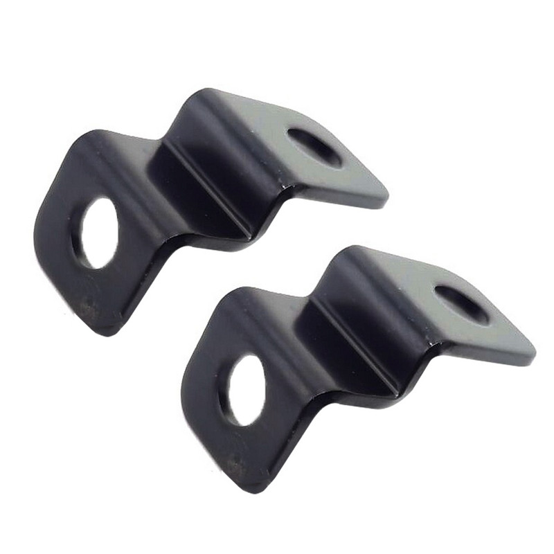 2tk Mootorratta kinnitusklamber LED suunatulede hoidik metallist teisaldushargi klambrid kinnituslambi mootorratta tarvikud