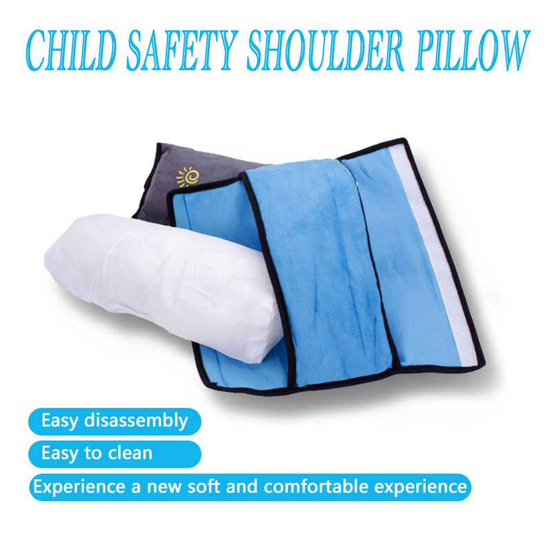 Αξεσουάρ εσωτερικού αυτοκινήτου Παιδικό κάλυμμα ασφαλείας ώμων Cartoon βελούδινο κάλυμμα ζώνης ασφαλείας Μαξιλάρι Baby car Cute μαξιλάρι