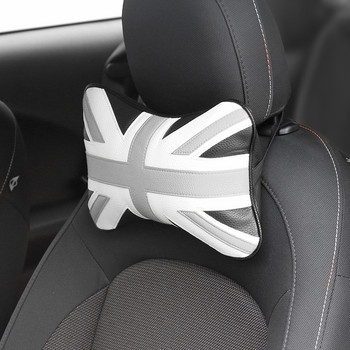 Μαξιλάρι λαιμού καθίσματος αυτοκινήτου για Mini Cooper S R56 R50 F56 R53 F55 JCW R60 R55 R52 R57 R58 R59 Clubman Car Headrest Μαξιλάρι λαιμού