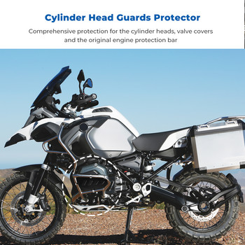 KEMIMOTO Предпазители на главата на цилиндъра Защитен капак за BMW R 1200 GS LC ADV 1200GS R1200GS Adventure предпазители на двигателя 2013-2018