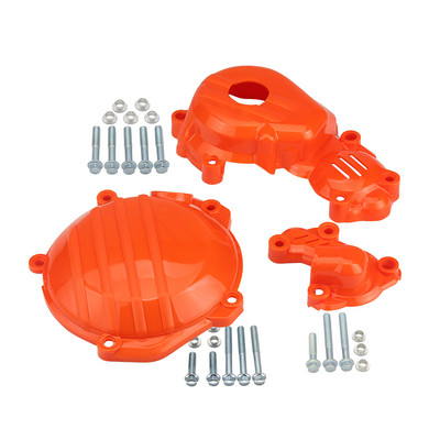 Motorkerékpár tengelykapcsoló burkolat Magneto motor vízszivattyú védő készlet KTM Husqvarna 4 ütemű 250 350 SX-F XC-F FC FE FX 250 350