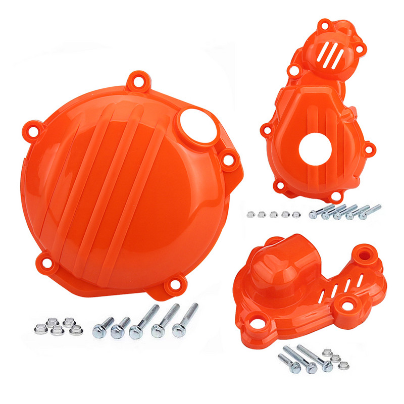 Motorkerékpár tengelykapcsoló burkolat Magneto motor vízszivattyú védő készlet KTM Husqvarna 4 ütemű 250 350 SX-F XC-F FC FE FX 250 350
