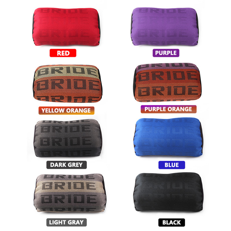 RASTP-Universal 1 részes puha párna JDM stílusú BRIDE nyakpárna szövet Gradáció autósülés fejtámla autós nyakpárnák RS-BAG043