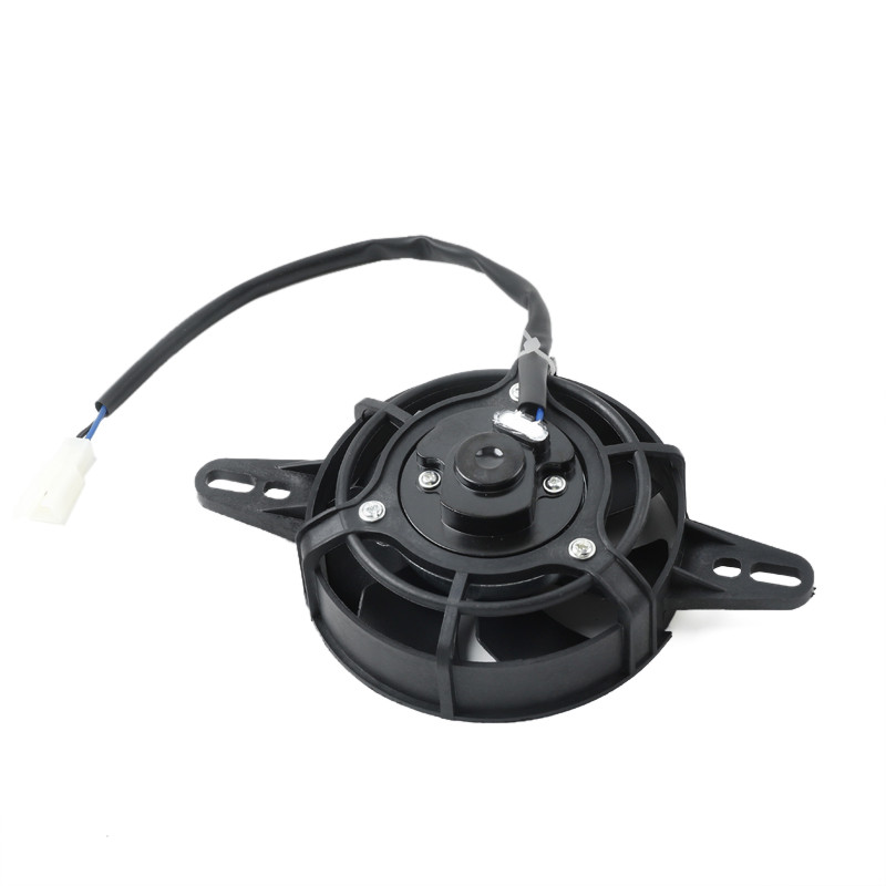 12V motociklo aušinimo ventiliatorius, elektrinis radiatorius, tinka 150cc, 200cc, 250cc ATV, 4WD Go Kart, variklio alyvos aušintuvas.