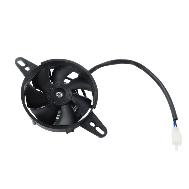 12V motociklo aušinimo ventiliatorius, elektrinis radiatorius, tinka 150cc, 200cc, 250cc ATV, 4WD Go Kart, variklio alyvos aušintuvas.