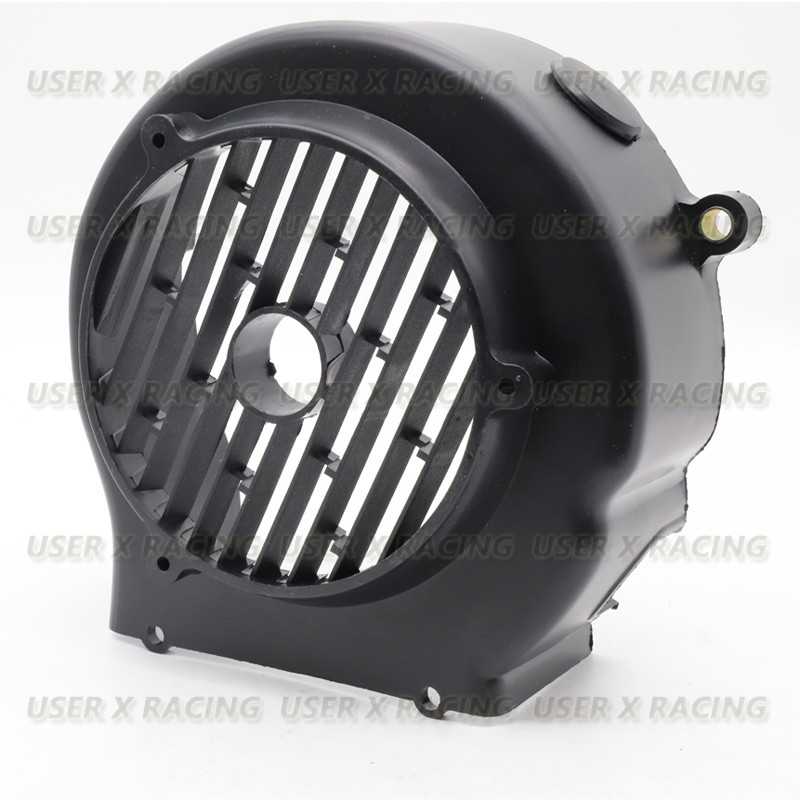 USERX universalus motociklo variklio ventiliatoriaus dangtis Aušinimo ventiliatoriaus korpusas motoroleriui GY6 125cc 150cc