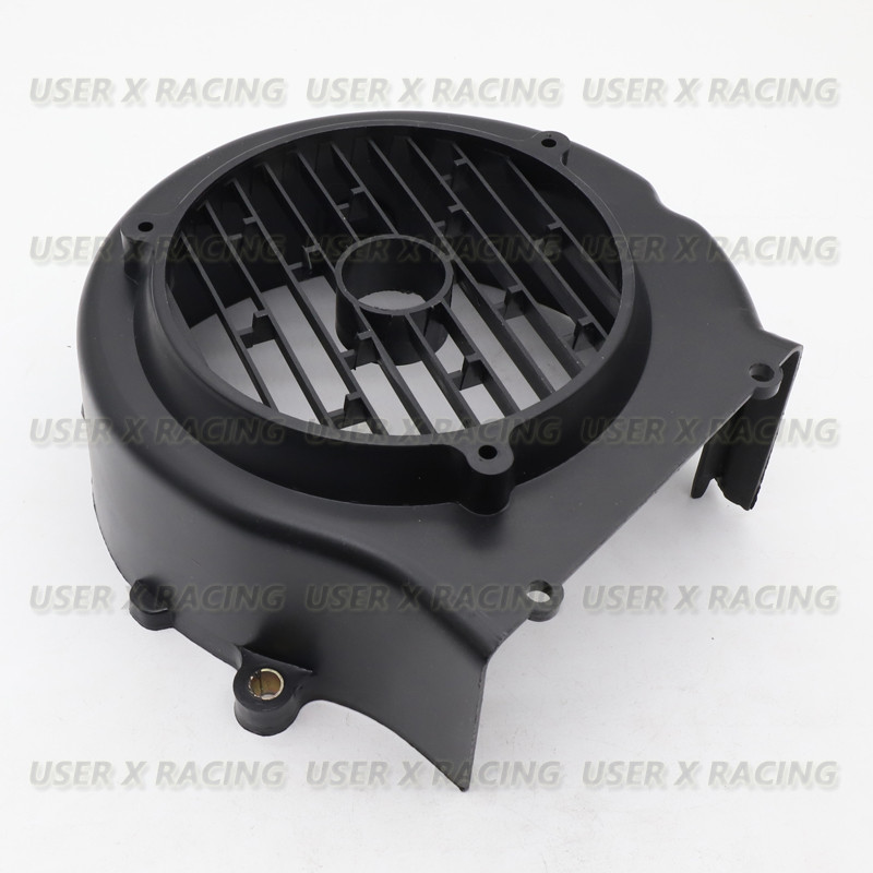 USERX universalus motociklo variklio ventiliatoriaus dangtis Aušinimo ventiliatoriaus korpusas motoroleriui GY6 125cc 150cc