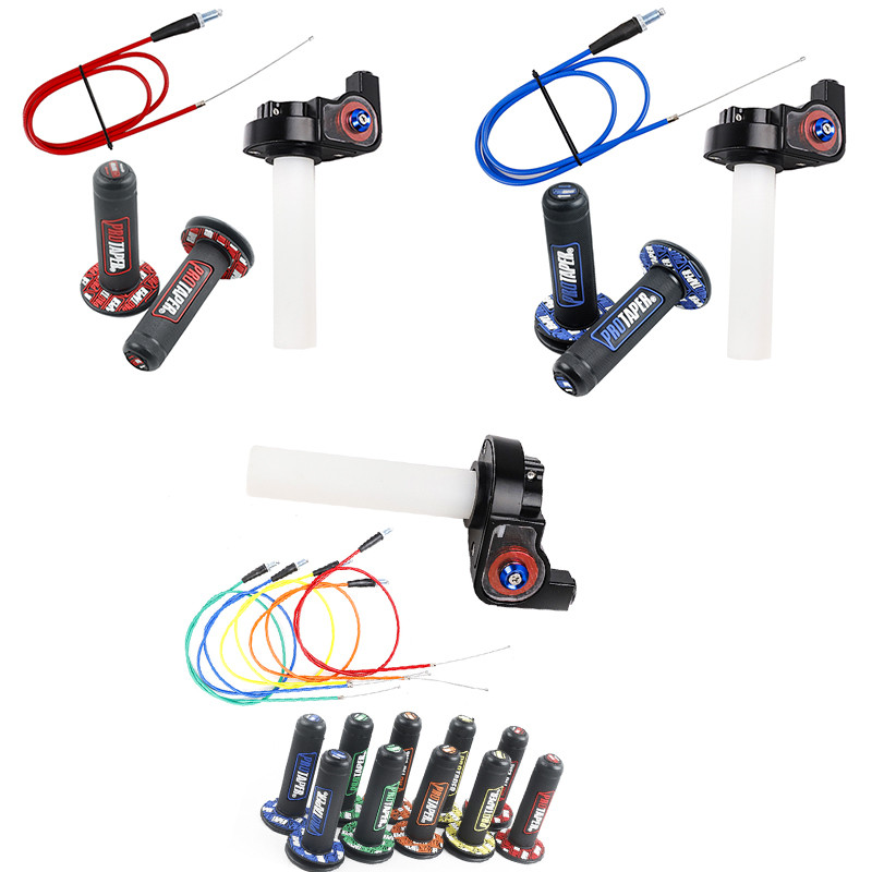 Mootorratta osade visuaalne Gaasihoovad Gaasiklapi käepide Seadista ja keerake gaasihoova käepide Dirt Pit Bikes atv 50cc–160cc ATV GPX SDG