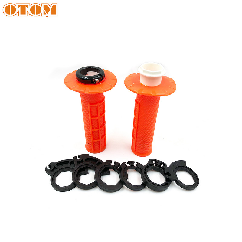 OTOM Motocross kormányfogantyú-G2 gyémánt mintás reteszelő mechanizmus hat kerék vízálló professzionális fogantyúburkolat univerzális