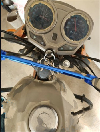 Οριζόντια ράβδος ενίσχυσης ράβδου ισορροπίας τιμονιού μοτοσικλέτας για TRIUMRH SCRAMBLER SPEED FOUR 1050 S TRIPLE R SPEEDMASTER
