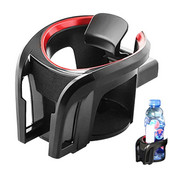 Auto tassihoidja pikendus Reguleeritav topsihoidja õhuava 2-ühes joogihoidja jaoks auto multifunktsionaalse suure topsihoidja adapteri jaoks